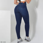 JEAN SKINNY STRETCH TIRO ALTO 0305