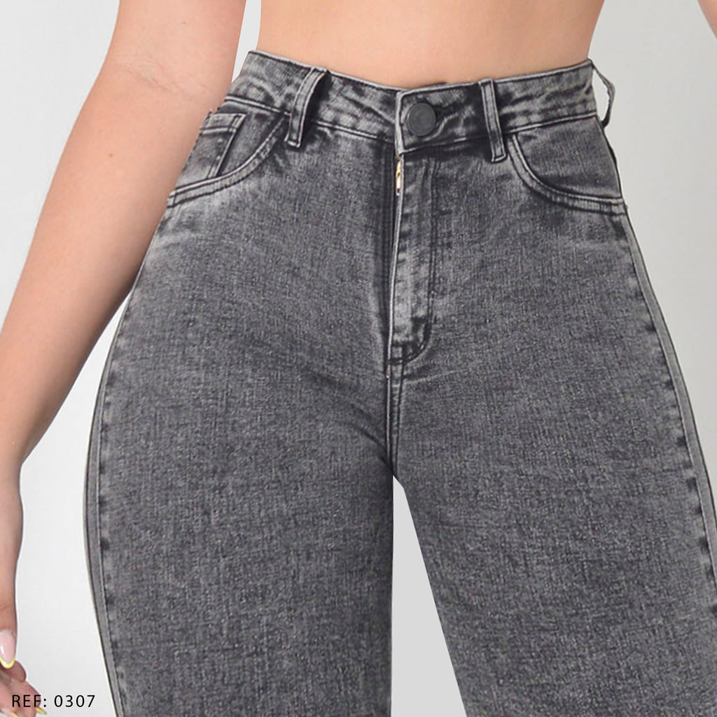 JEAN SKINNY STRETCH TIRO ALTO 0307