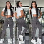 JEAN SKINNY STRETCH TIRO ALTO 0307