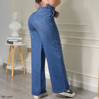 JEAN STRAIGHT LENGHT RIGIDO TIRO ALTO 0401