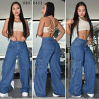 JEAN STRAIGHT LENGHT RIGIDO TIRO ALTO 0411