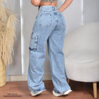 JEAN STRAIGHT LENGHT RIGIDO TIRO ALTO 0412
