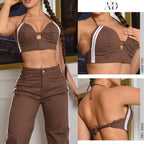 CROP TOP DAMA 0606