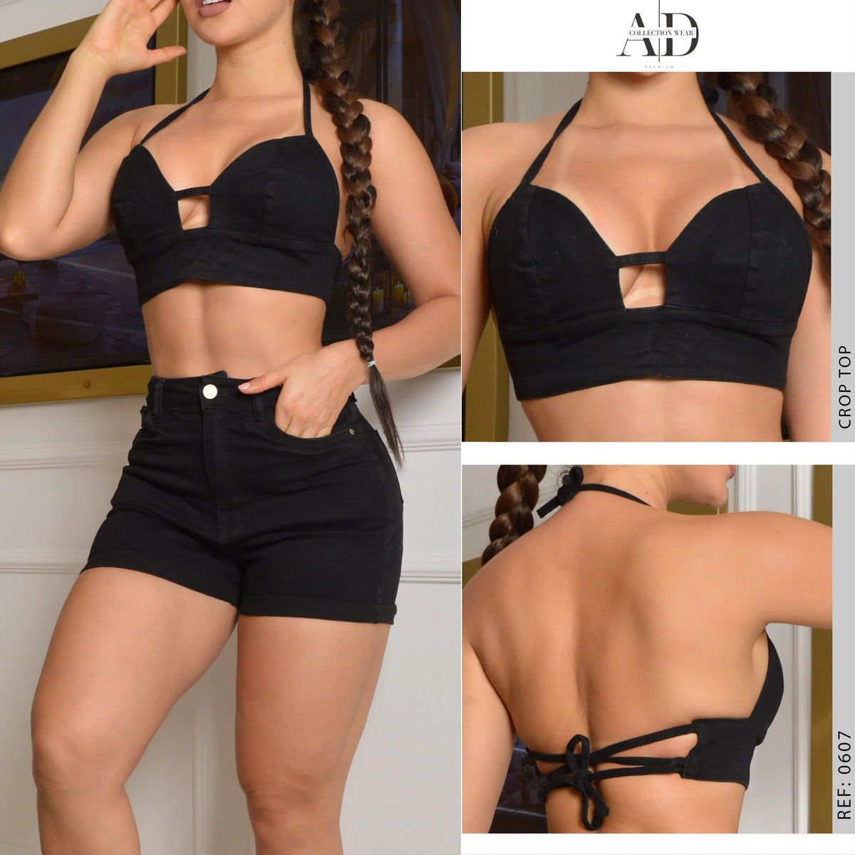 CROP TOP DAMA 0607